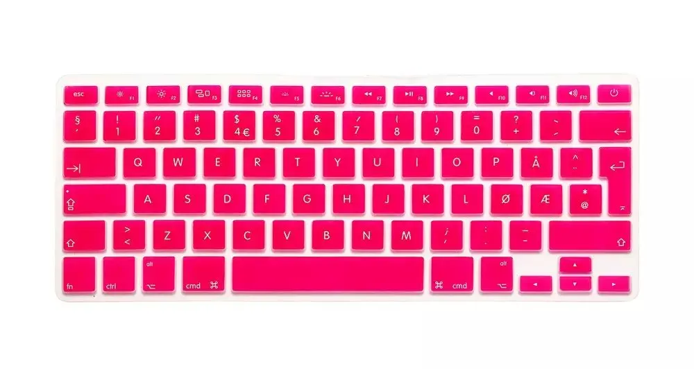 Силиконовая накладка на клавиатуру европейская клавиатура для Apple Macbook Air Pro Retina 13