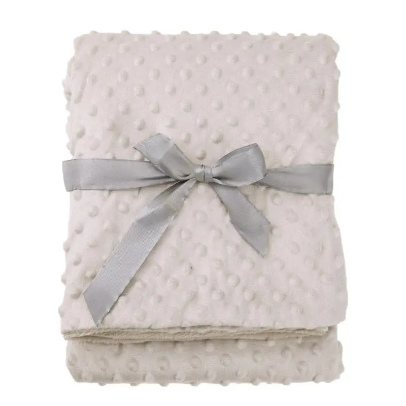 JOCESTYLE 100*70cm Newborn Baby 100% Cotton Blanket Kids Warm Fleece Stroller Cover Quilt Swaddling Bedding | Мать и ребенок