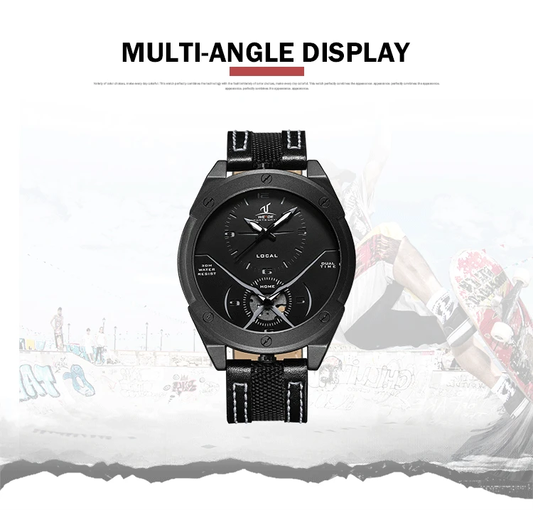 WEIDE мужской часы лучший бренд класса люкс электронные с будильником