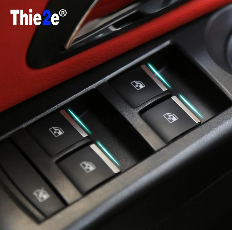 7 шт. ABS хромированные кнопки для окон декоративная накладка Chevrolet Cruze Sedan Hatchback TRAX