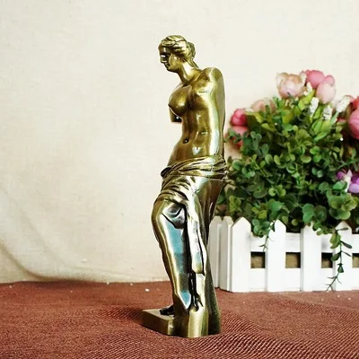 5.5*19CM Good Lucky Venus Goddess Model Figure Sculpture in Art Works handicraft ornaments | Дом и сад