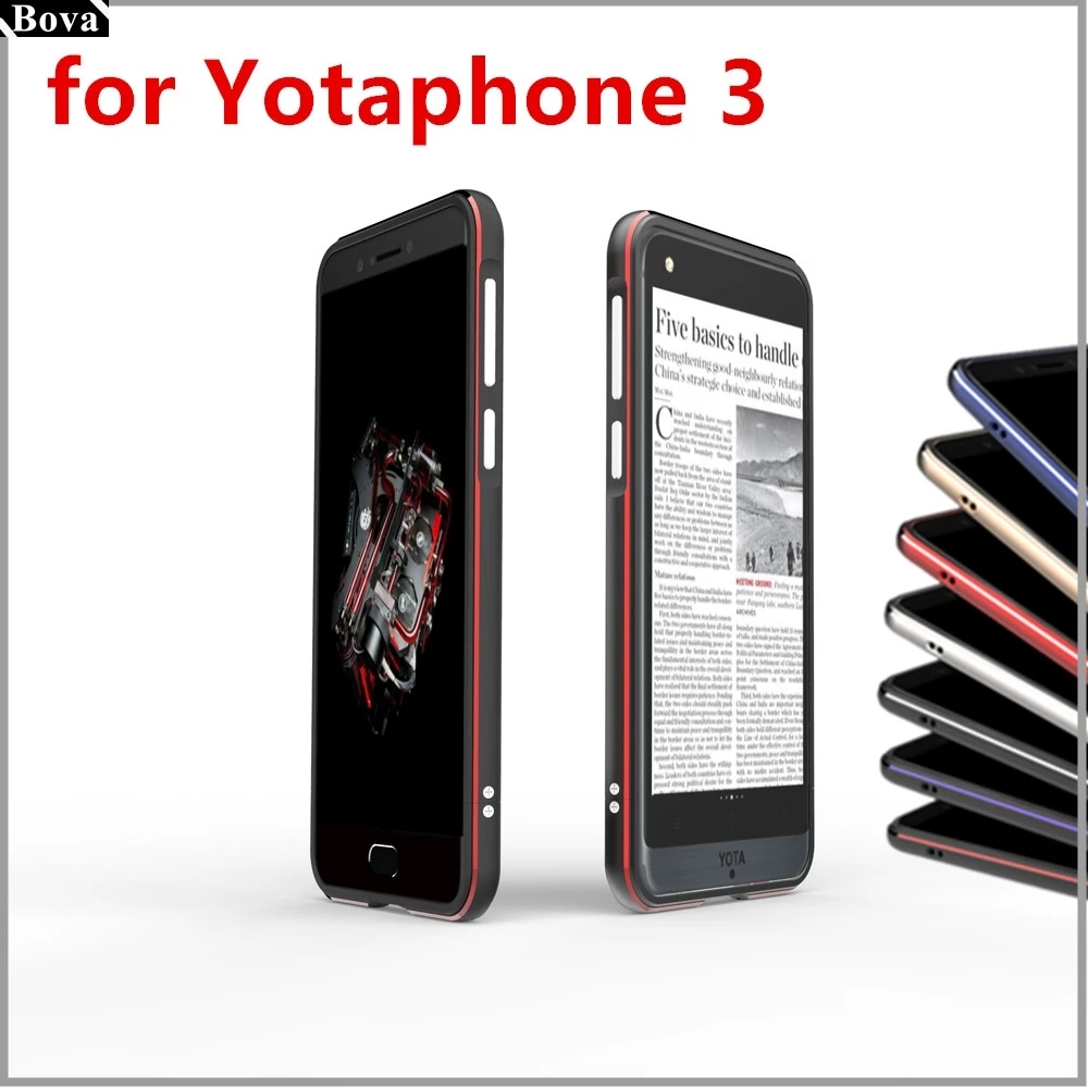 Чехол для Yota Phone 3 роскошный Ультратонкий защитный Алюминиевый бампер s Yotaphone 3|phone
