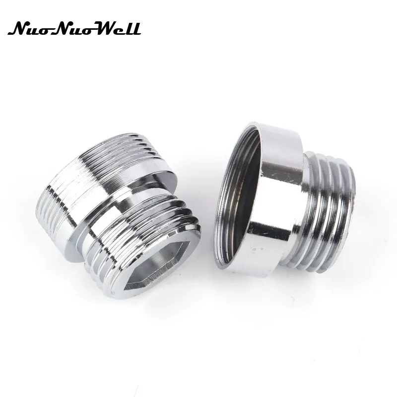 Коннектор из нержавеющей стали NuoNuoWell 1 шт. с резьбой 1/2 &quotна M24 для водяного