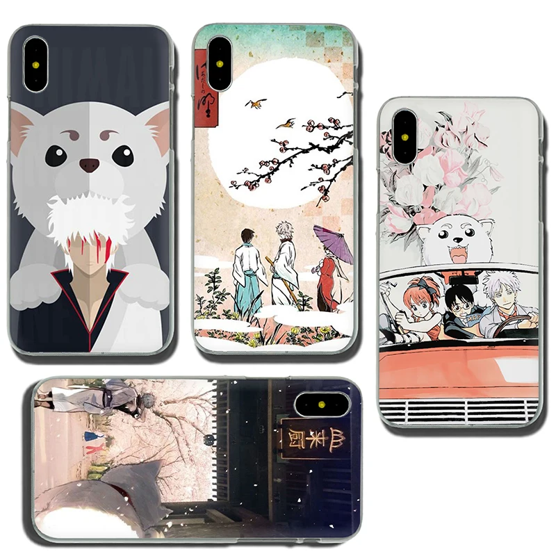 Жесткий чехол для телефона GINTAMA iphone 5 5s 5C SE 2020 6 6s 7 8 plus X XR XS 11 Pro Max|Бамперы| |