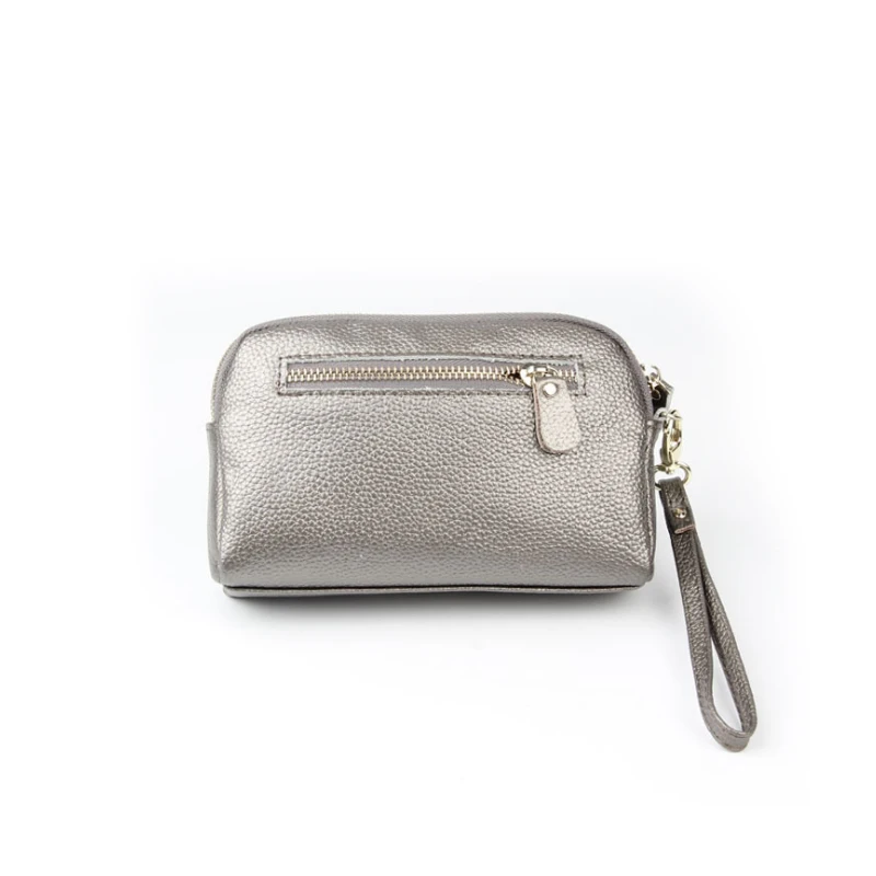 2016 модный женский кошелек для монет короткий из натуральной кожи однотонный