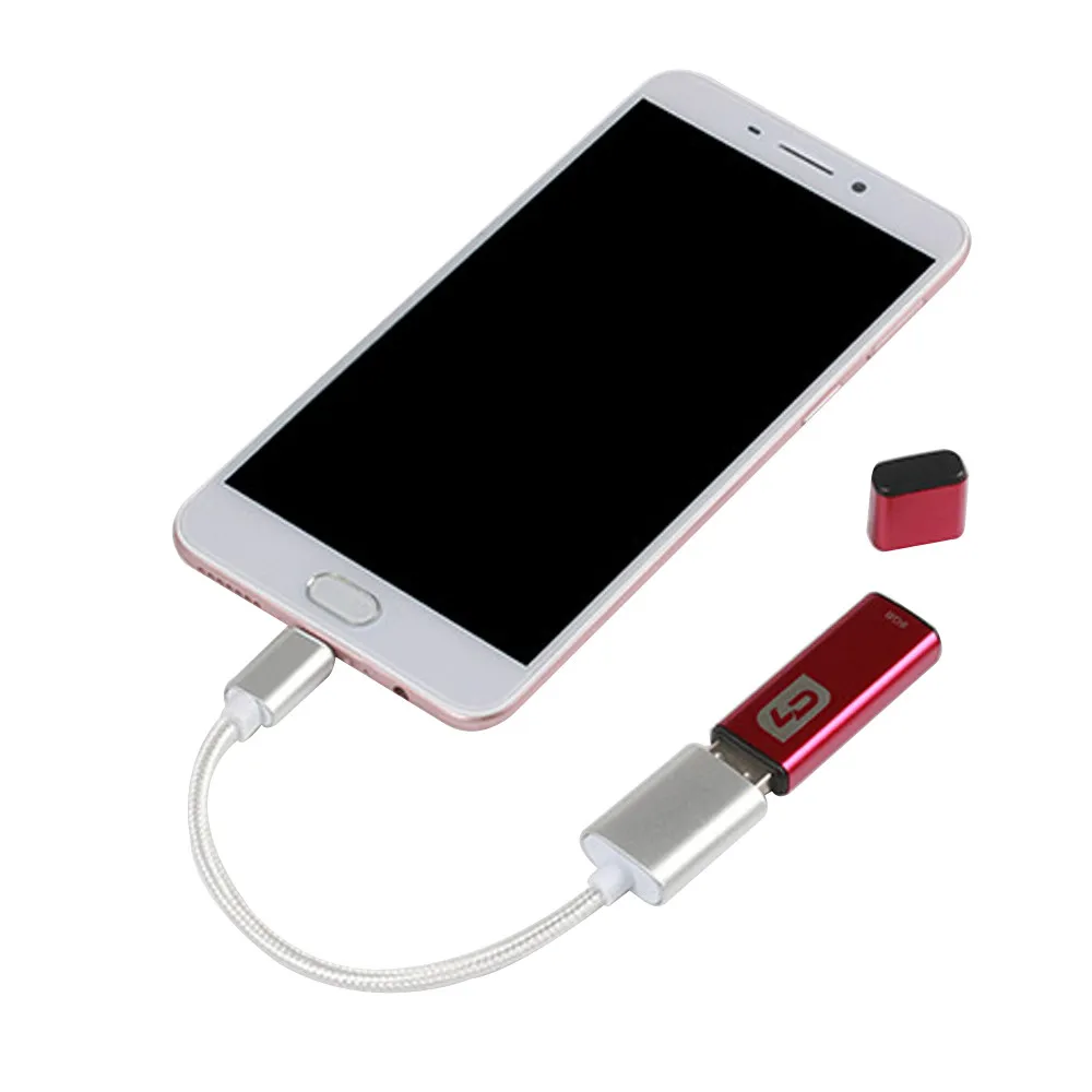 Металлический кабель Переходник USB C 3 1 Type папа мама OTG для синхронизации данных