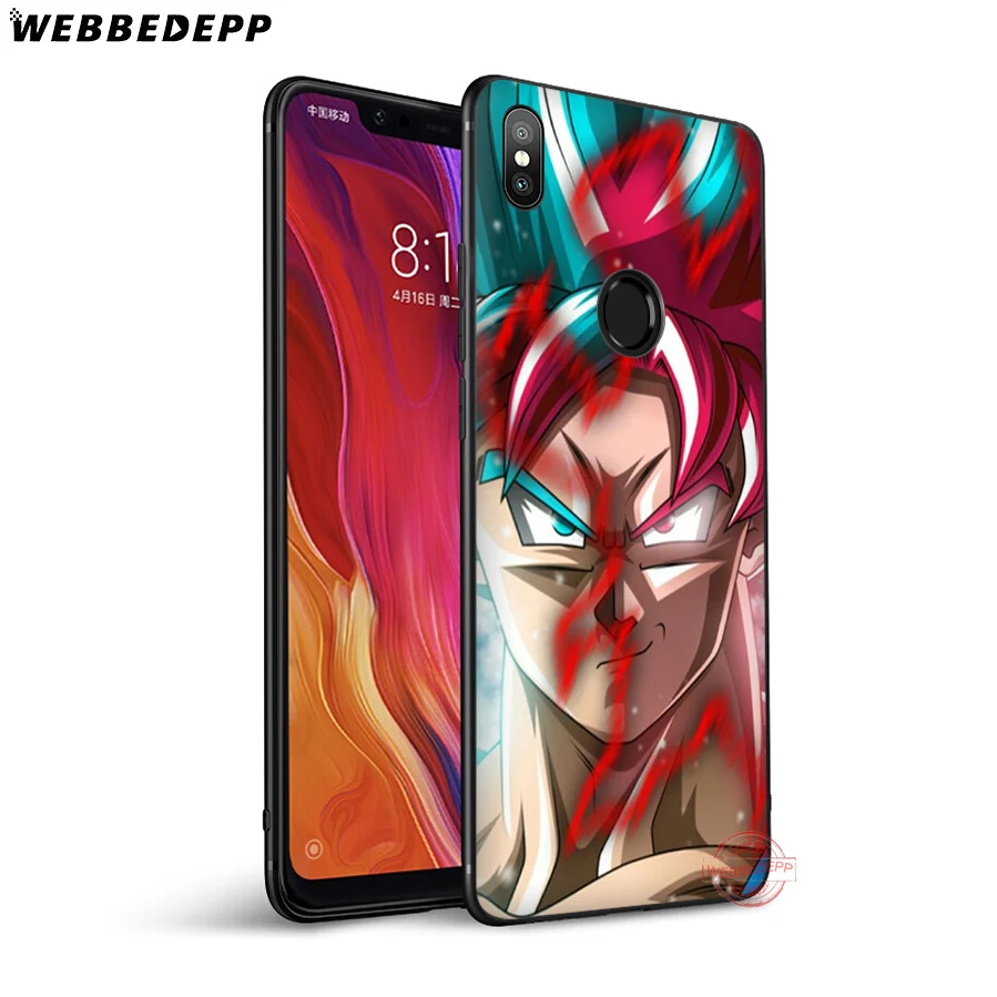 WEBBEDEPP Мягкий силиконовый чехол Dragon Ball Z для Xiaomi Mi 6 8 9 SE MAX 3 A1 A2 Lite F1 | Мобильные
