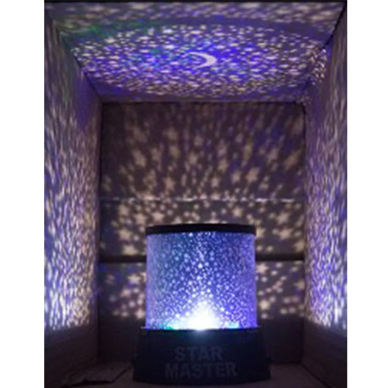 Звезды Звездное небо светодиодный Ночной Светильник проектор Luminaria Moon Новинка