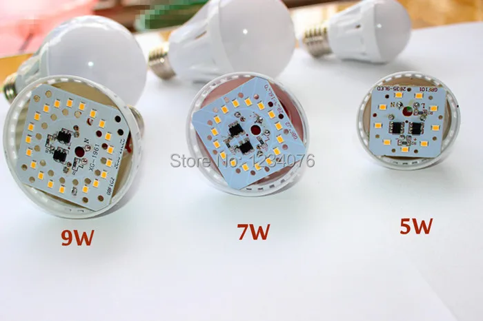 wholesale Led Bulb E27 2835 SMD 5W 7W 9W 12W 15W 25W 50W LED Lamps 220V Light Home Spotlight | Лампы и освещение