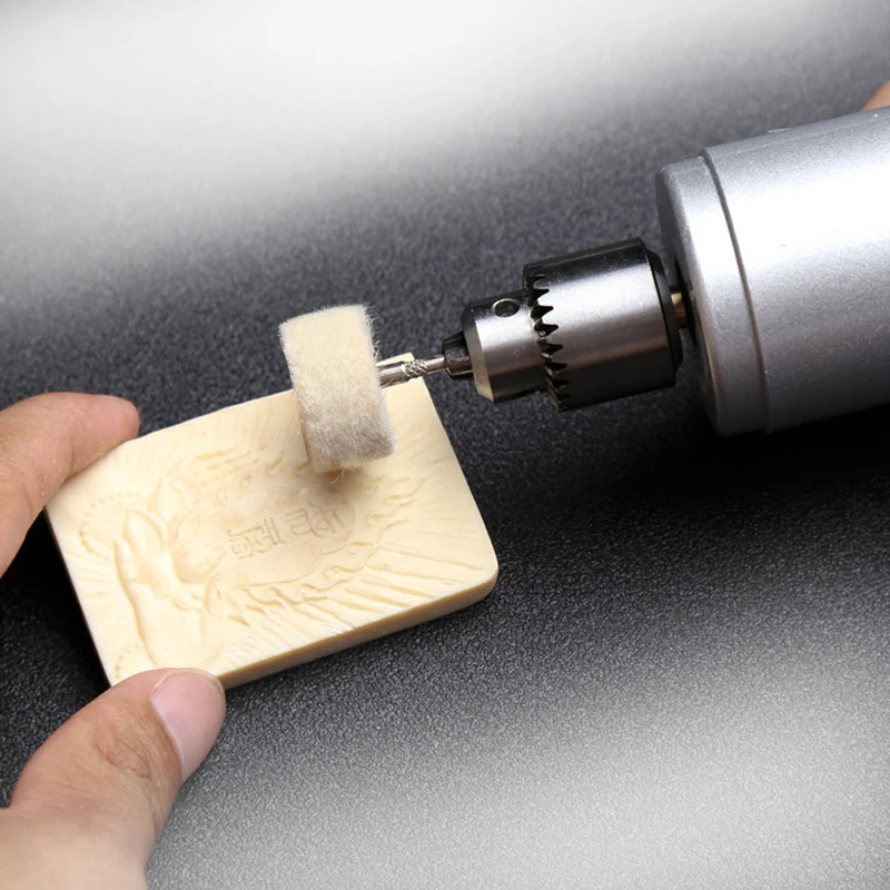 Фетровое полировальное колесо 1/2 дюйма 1/4 Аксессуары Dremel подходит для дрели