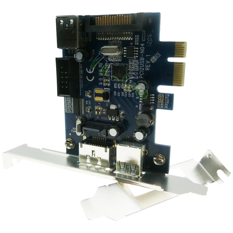 USB3.0 карта питания eSATA PCIe PCI e для + 9pin USB2.0 адаптер конвертер с SATA разъем питания|pcie