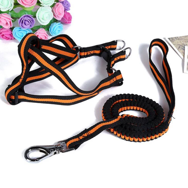 2017 высококачественный полиэфирный гибкий поводок для собак нагрудные ремни
