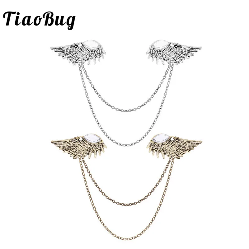 TiaoBug модные рандомные зажимы для шальных воротников|Броши| |