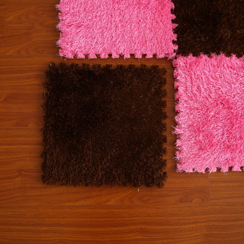 JCC Детский мягкий пенопластовый Коврик пазл Блокировка пола Длинные визуальные