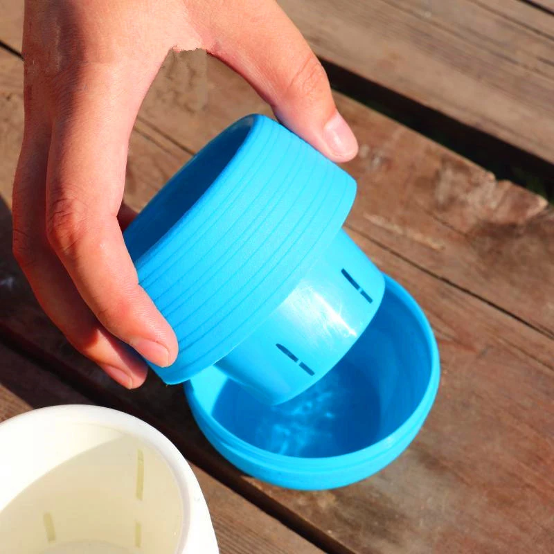 Продажа от 1 шт. популярная модель 6 Цвета мини милые офисные декоративный горшок