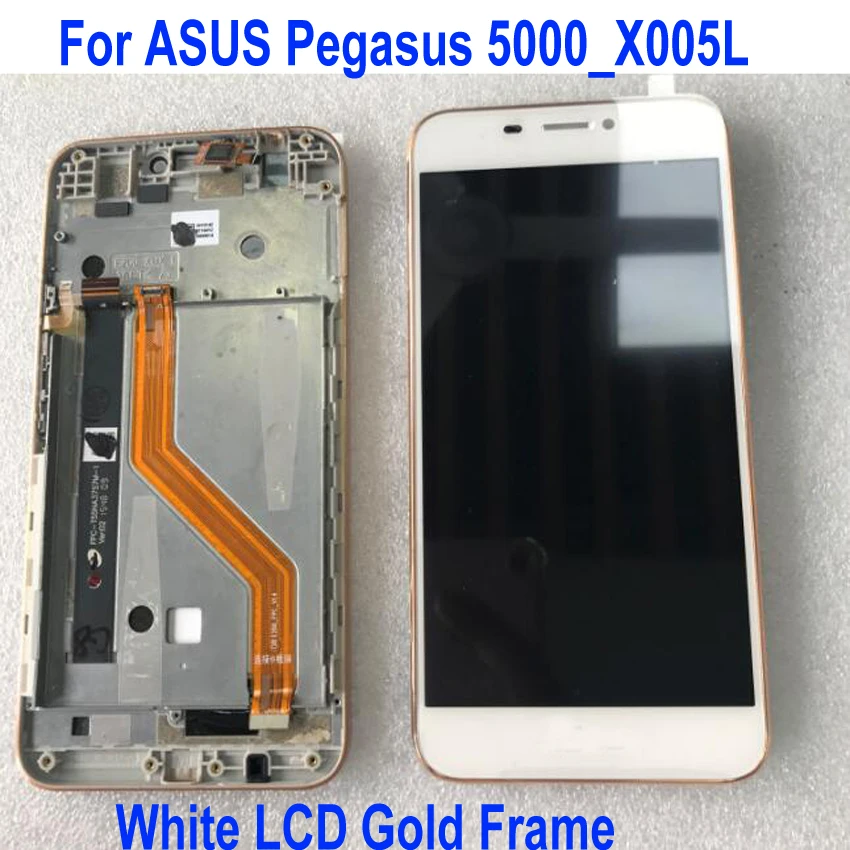 Высокое качество для asus Peg asus 5000_X005L ЖК-дисплей, сенсорная панель дигитайзер в сборе с рамкой для 5000_X005 мобильный датчик