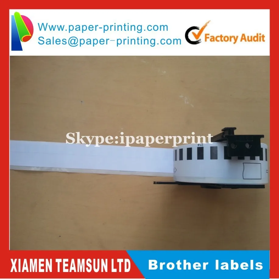 6x Rolls Brother Совместимые Этикетки dk 22214 прямые метки|brother label|tag tagtag lines |