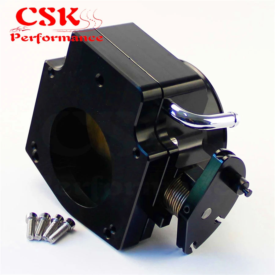 Корпус Впускной дроссельной заслонки + Адаптерная Пластина для G M GEN III LS1 LS2 LS3 LS6 LS7