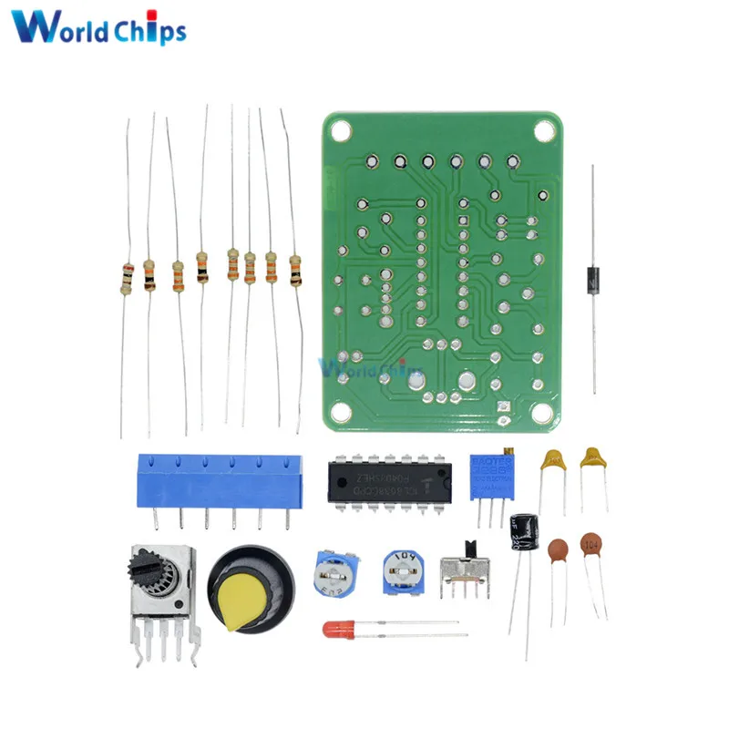 1 комплект ICL8038 модуль монолитного генератора сигналов DIY синусоидального