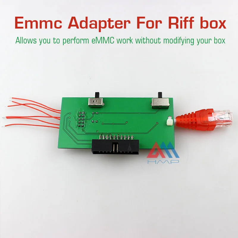 2016 Новый выполнить eMMC работы без изменения вашей коробки EMMC адаптер для Riff box jtag