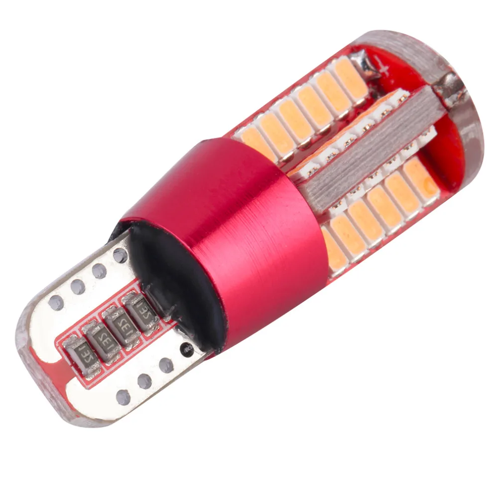 Автомобильные Лампы Canbus T10 57 SMD 3014 W2.1x9.5d W5W 192 белые 12 В автомобисветодиодный