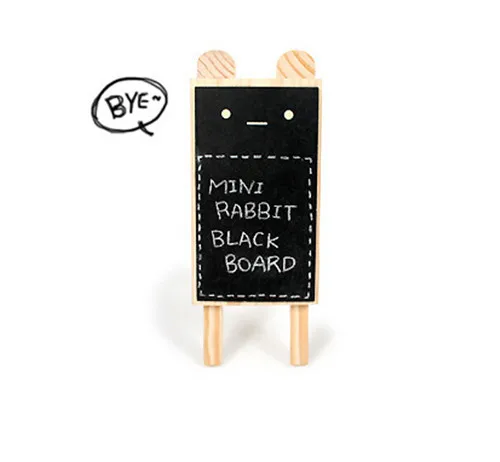 2 шт. мини креативная доска из кроличьего дерева объявлений украшения для дома