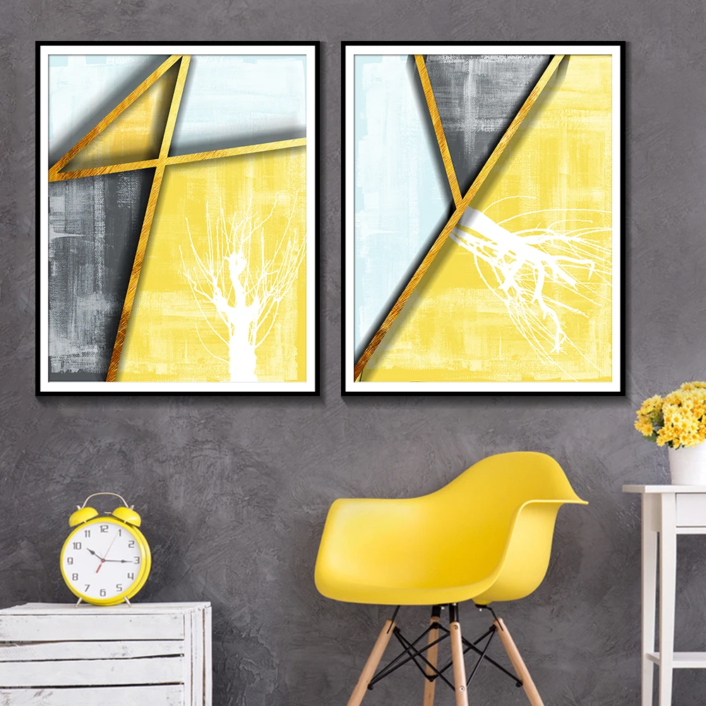 

Home Decoration Wall Art Posters And Prints Nordic Style Abstract Watercolor Oil Painting Wall Pictures For Bedroom