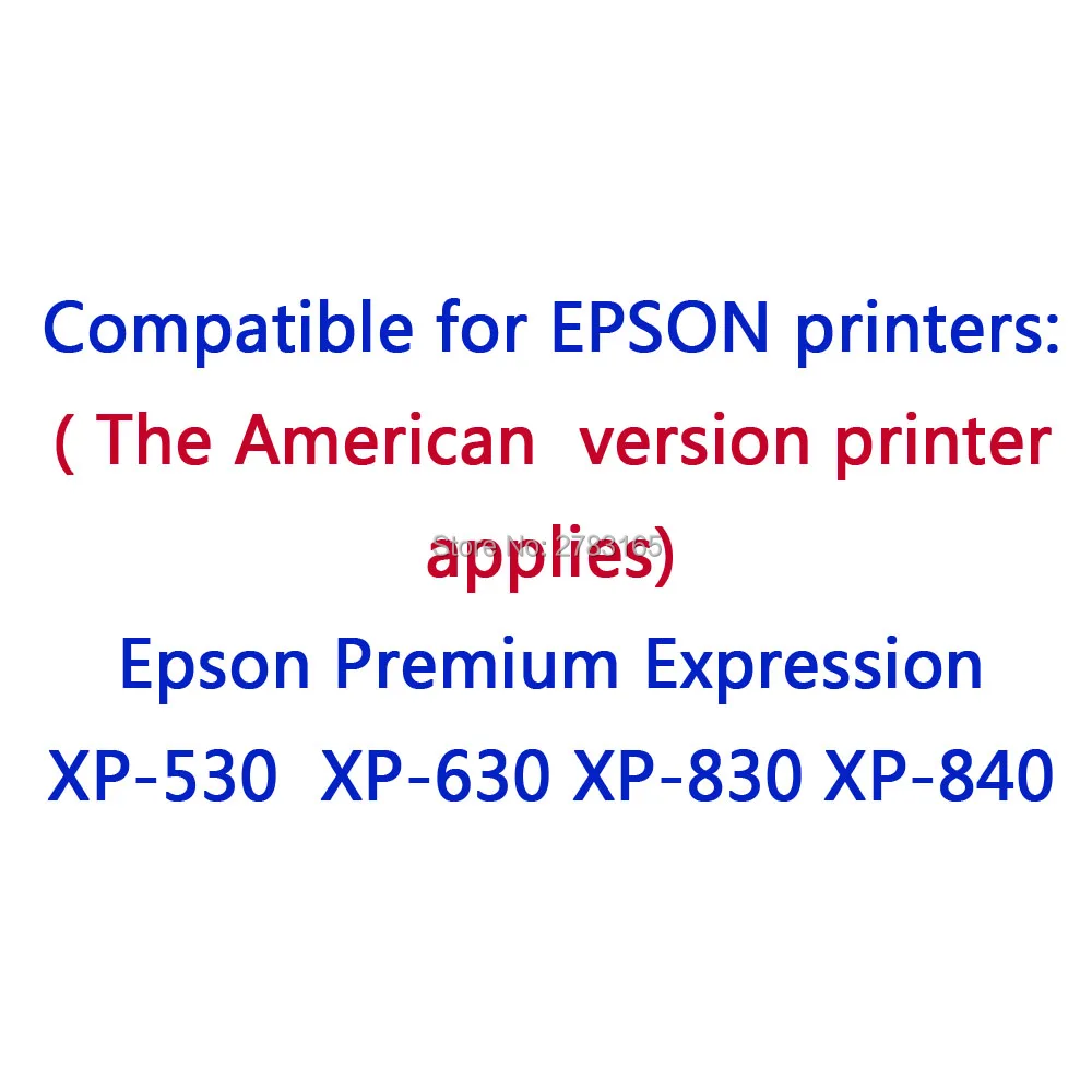 Набор из 5 штук Epson 410XL совместимый с выражением Премиум XP-530 XP-630 XP-830 малый в одном |