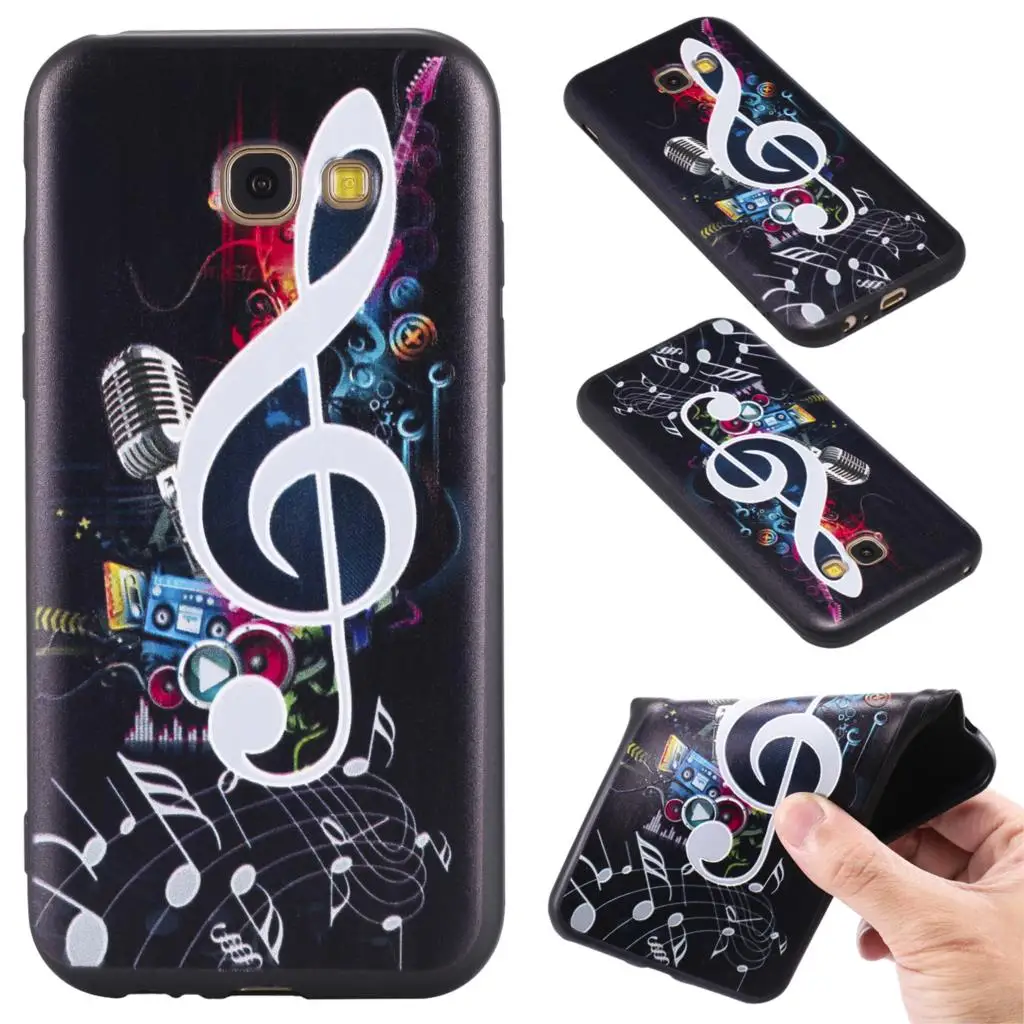 Fitted Case For Samsung Galaxy A5 2017 A 5 520 A57 Phone Cover A520 SM-A520 SM-A520F/DS SM-A520F A520F A520K silicon |