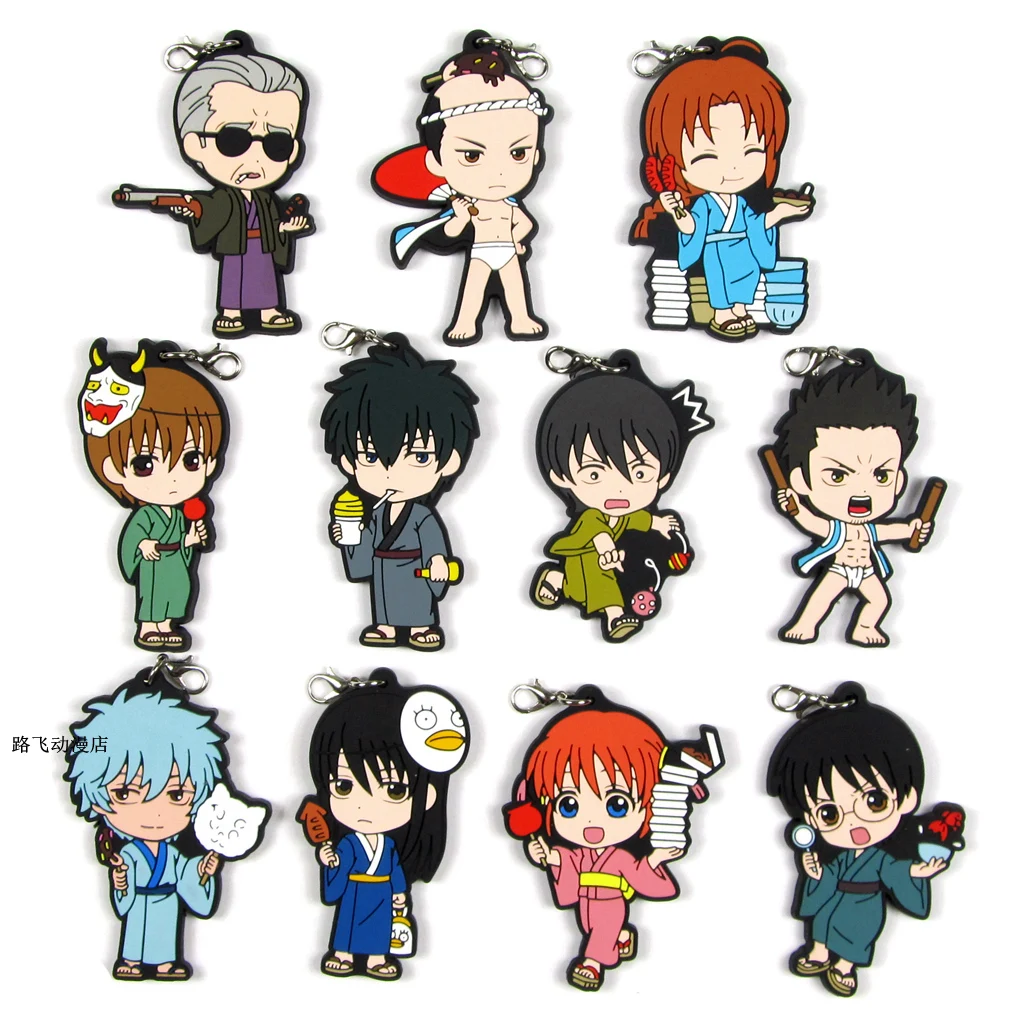 GINTAMA Sakata Gintoki Takasugi Синсукэ Hijikata Toushirou Шимура Shinpachi лидер фигурку аниме модель