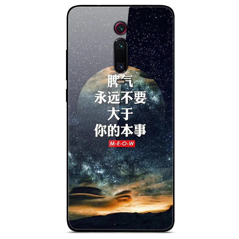 02 Чехол из закаленного стекла для Xiao mi Red mi K20 Pro, чехол для задней панели Xiaomi mi 9T Red mi K20 Pro mi 9T Pro Fundas Coque - Цвет: 02