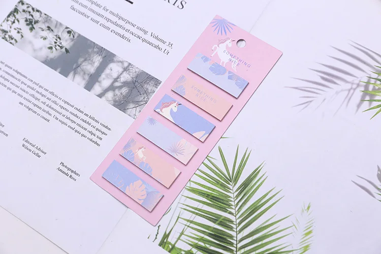 Dream Unicorn блокнот для заметок N Times Липкие заметки Escolar Papelaria школьная наклейка-закладка