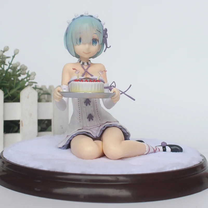 Re: жизнь в другой мир от нуля Rem 13 см фигурку Re Zero REM торт ко дню рождения вер.