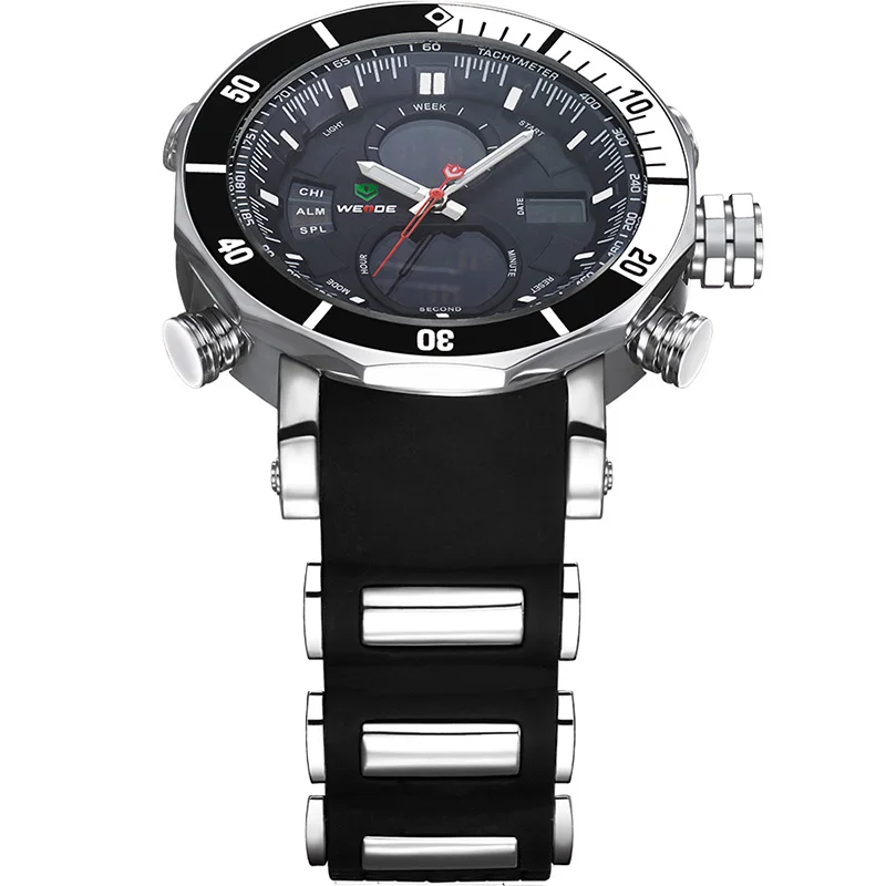 Новинка 2017 роскошные мужские армейские спортивные часы марки WEIDE в стиле