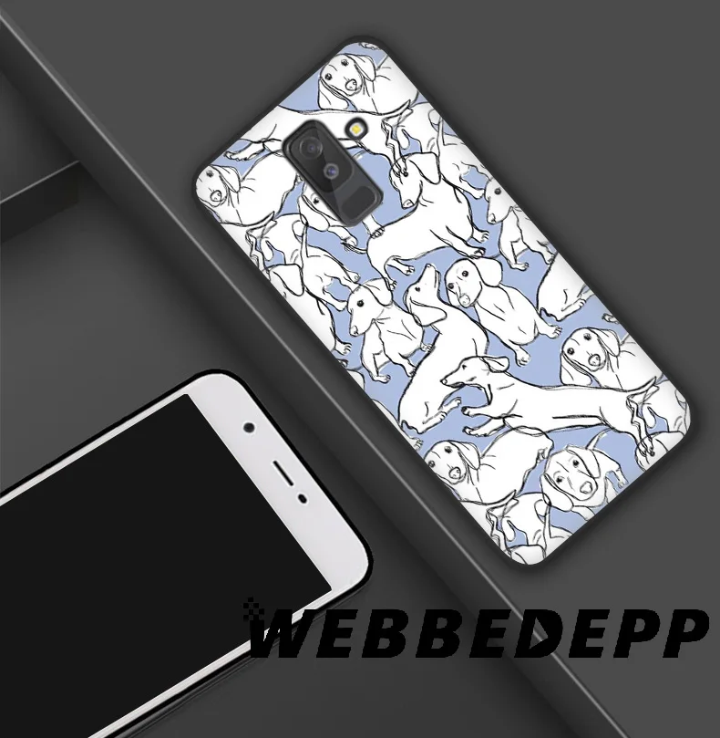 WEBBEDEPP такса Doberman мягкий тпу силиконовый чехол для Samsung Galaxy S10 S10e S9 S8 Plus S7 S6 Edge &amp J6 |