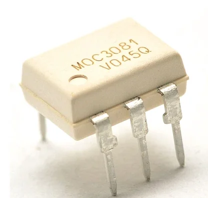 Оптрон MOC3081 DIP6 800V драйвер Triac 10 шт./лот|Интегральные схемы| |