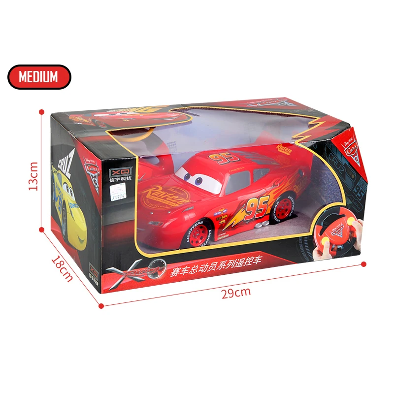 Disney Pixar Cars 3 Revvin' экшн-пульт дистанционного управления McQueen Jackson Storm Cruz Ramirez