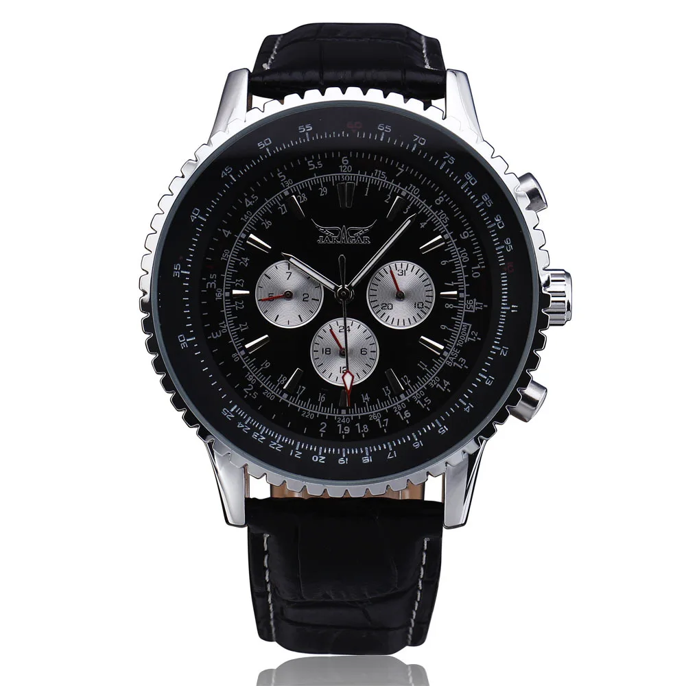 Топ Элитный бренд Для мужчин S автоматические часы 6 Шпильки Деловые