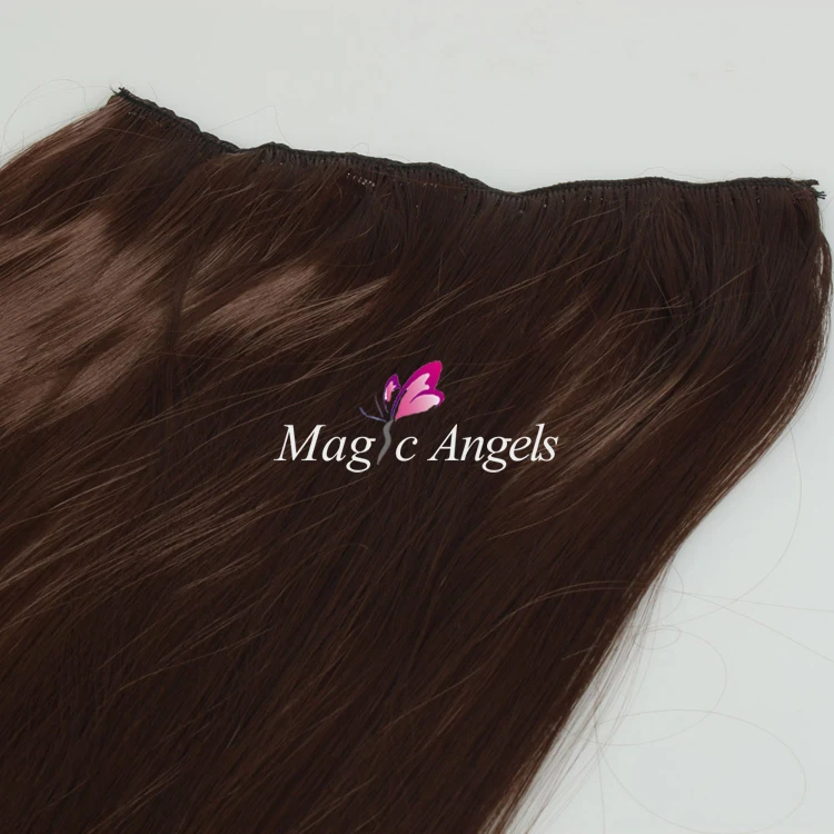 55 см высокая температура шелковый прямо клип на коричневый 16004575|hair tourmaline|hair