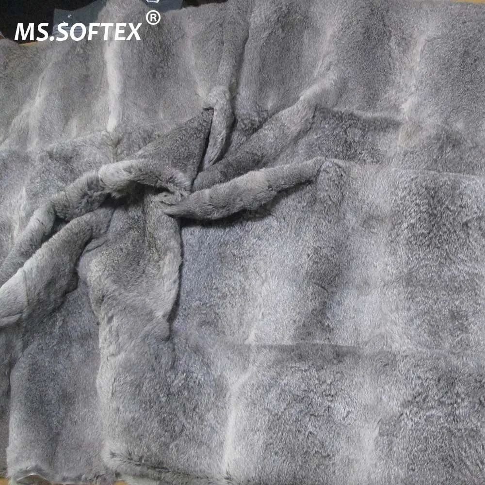 MS.Softex натуральный одеяло из меха кролика Спальня натурального кроличьего пледы