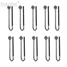 Универсальная крышка для объектива камеры DSLR, 10 шт.лот, держатель, шнурок для Canon, Nikon, Sony