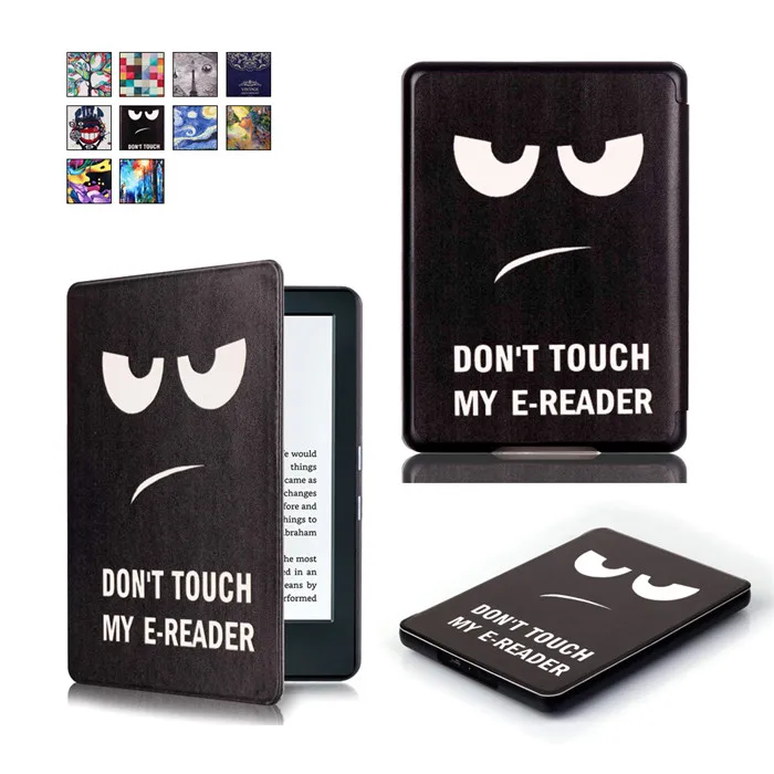 Из искусственной кожи Smart Cover чехол для Amazon Kindle Нью 8 8th 2016 поколения Gen Fundas версия + 2