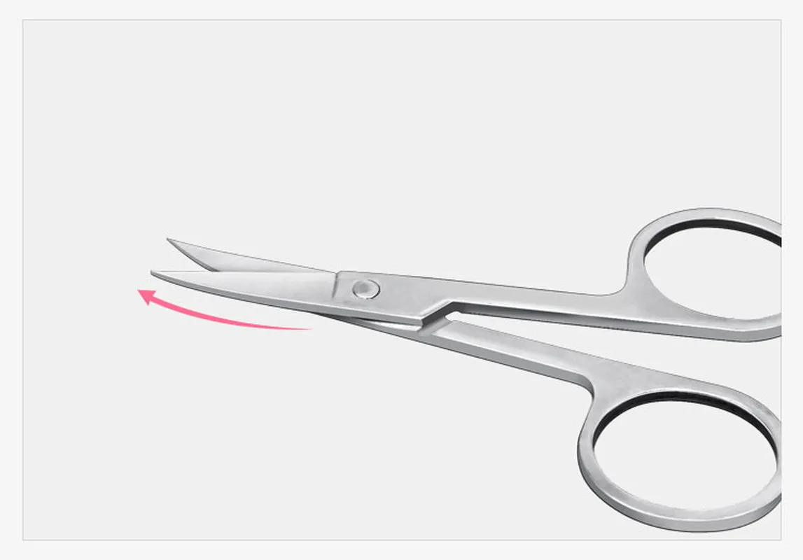 Триммер для бровей из нержавеющей стали ножницы макияжа маникюрные стрижки