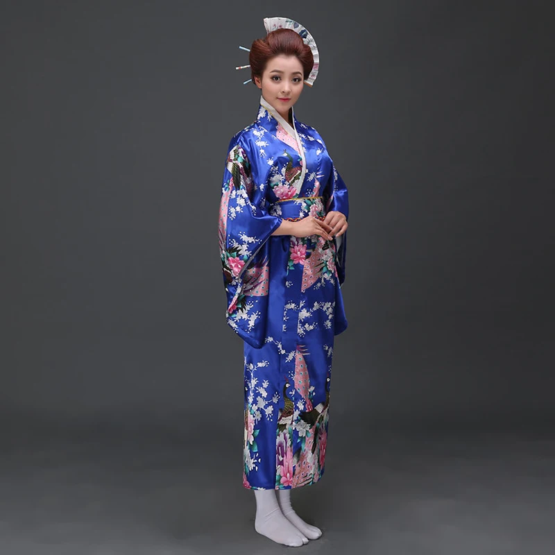 Женское винтажное платье-кимоно Yukata с Obi платье для вечеринки выпускного вечера