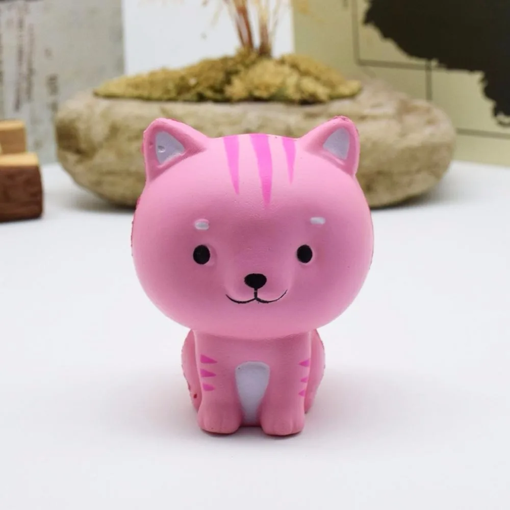 Mskwee 8 см сжимаемые эластичные Редкие кавайные милые маленькие молочные кошки медленно восстанавливающие