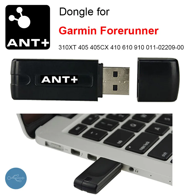 Фитнес-аксессуары ANT + dongle USB Stick адаптер приемник для Garmin Forerunner 310XT 405 410 610 60 70 910XT GPS