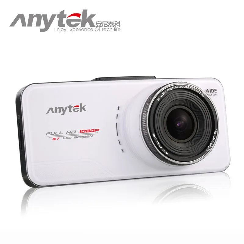 Автомобильный видеорегистратор Anytek At66A WDR-камера с GPS трекером 1920x1080P FHD Novatek 96650 |