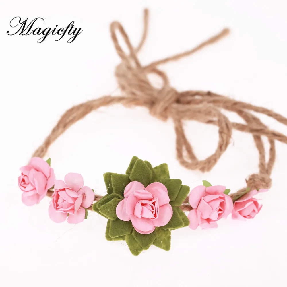 Повязка на голову с розами и цветами 1 шт. | Аксессуары для одежды