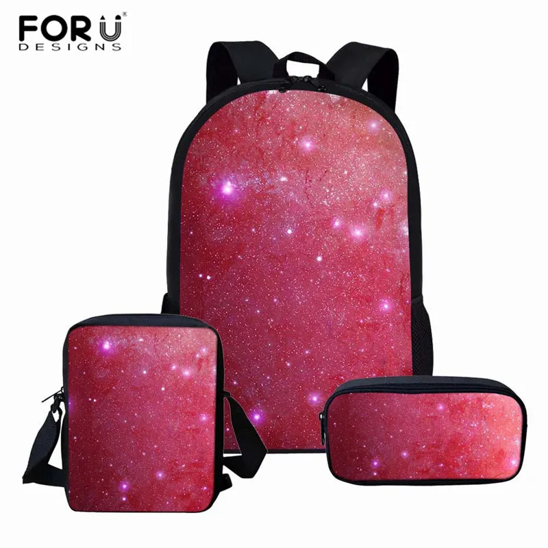 L2772CEK FORUDESIGNS Backpack for Teenager Girls Boys School Bags the Space Galaxy Women Travel Bagpack Children School Rucksack - Цвет: L2772CEK