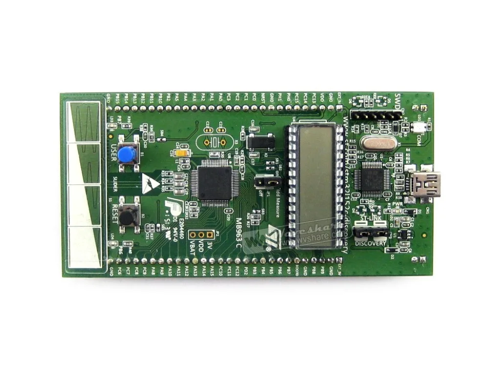 Макетная плата STM32L152RCT6 STM32L152 сверхнизкая мощность STM32L152C Discovery STM32L Series STM32|board|board